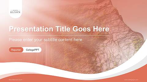 Bais Medrash Elyon Lecture Sharing and Networking Event PPT Template