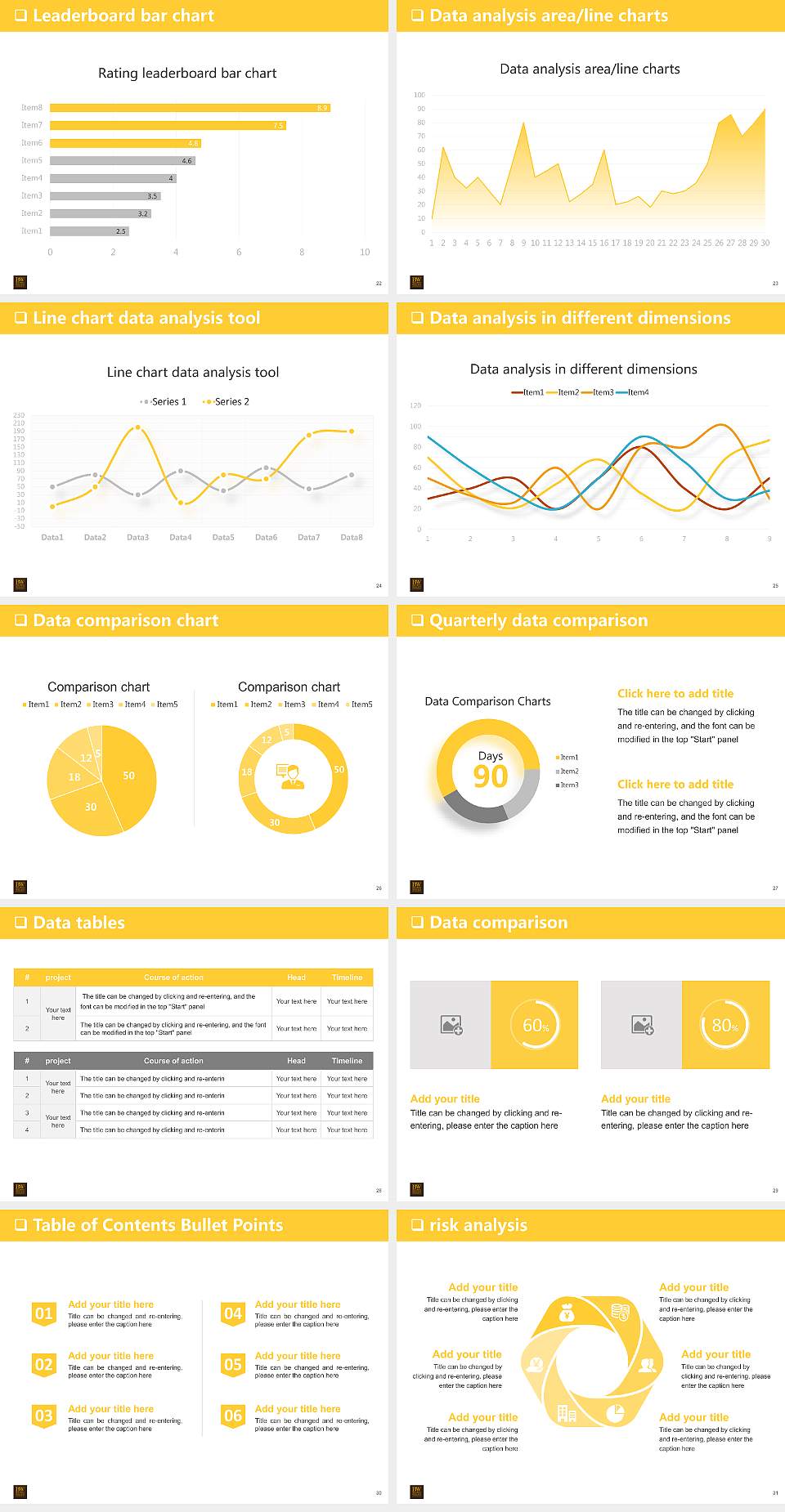 Baldwin Wallace University General Purpose PPT Template4:3 ratio PPT effect preview image4