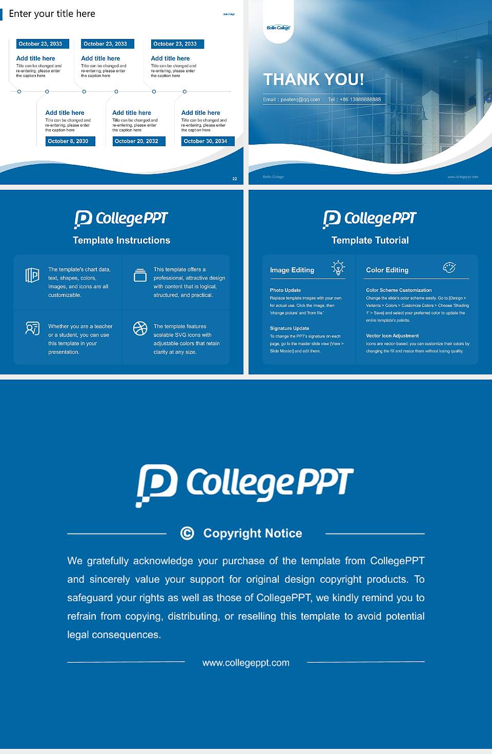 Bellin College Lecture Sharing and Networking Event PPT Template4:3 ratio PPT effect preview image4