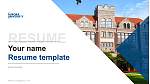 Aurora University Resume Templat PPT