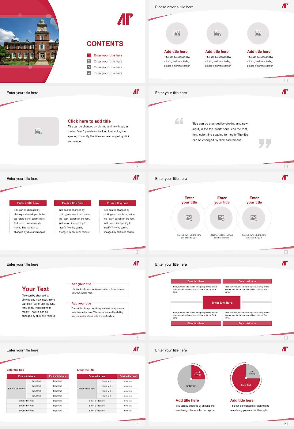Austin Peay State University Course/Courseware Creation PPT Template16:9 ratio PPT effect preview image2