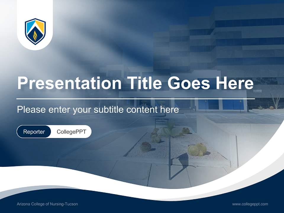 Arizona College of Nursing-Tucson Lecture Sharing and Networking Event PPT Template4:3 ratio PPT effect preview image4