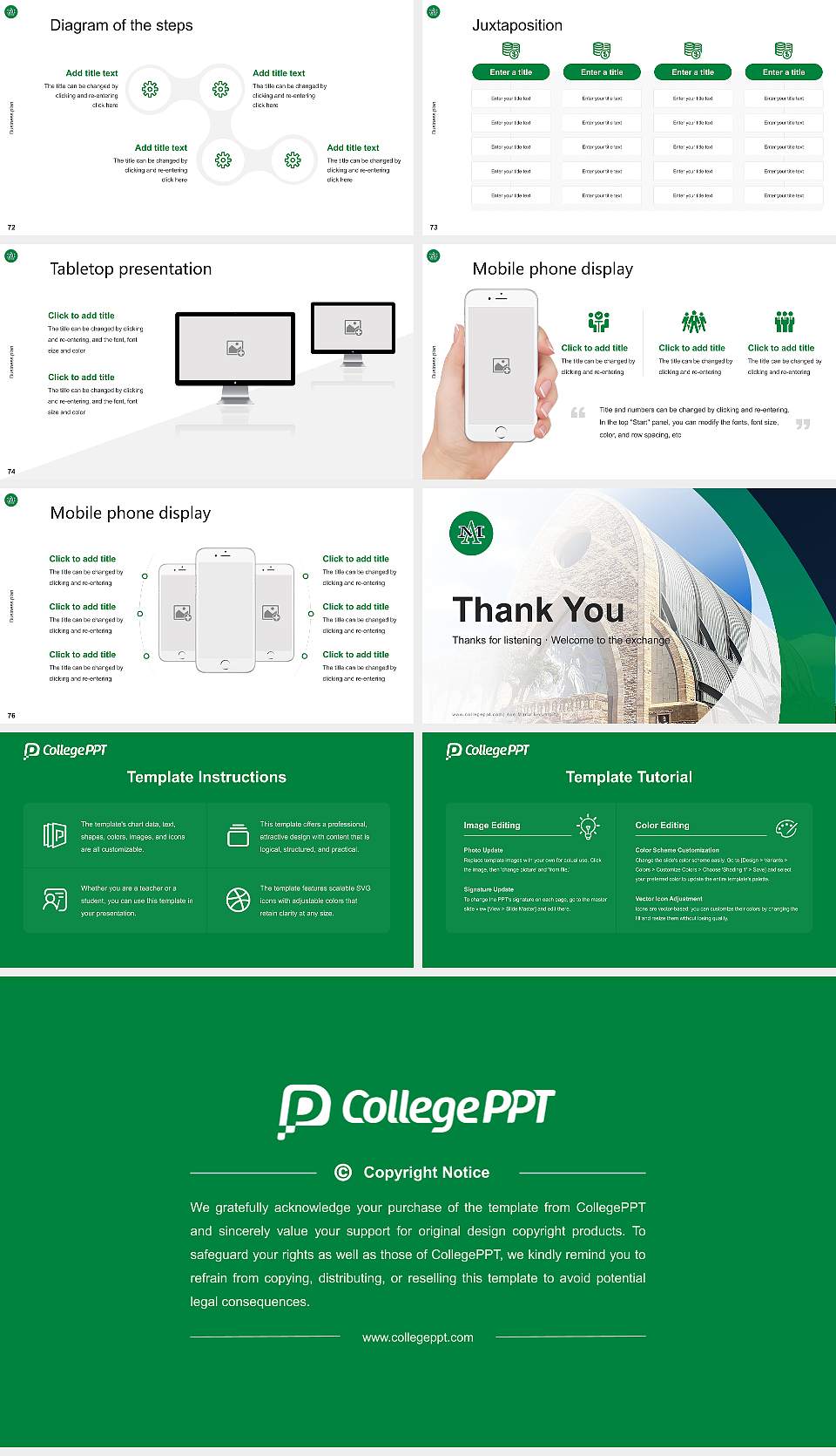 Ave Maria University Competition/Entrepreneurship Contest PPT Template16:9 ratio PPT effect preview image9