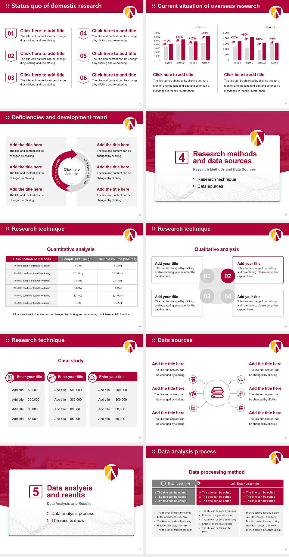 Austin College Graduation Thesis Defense PPT Template4:3 ratio PPT effect preview image4