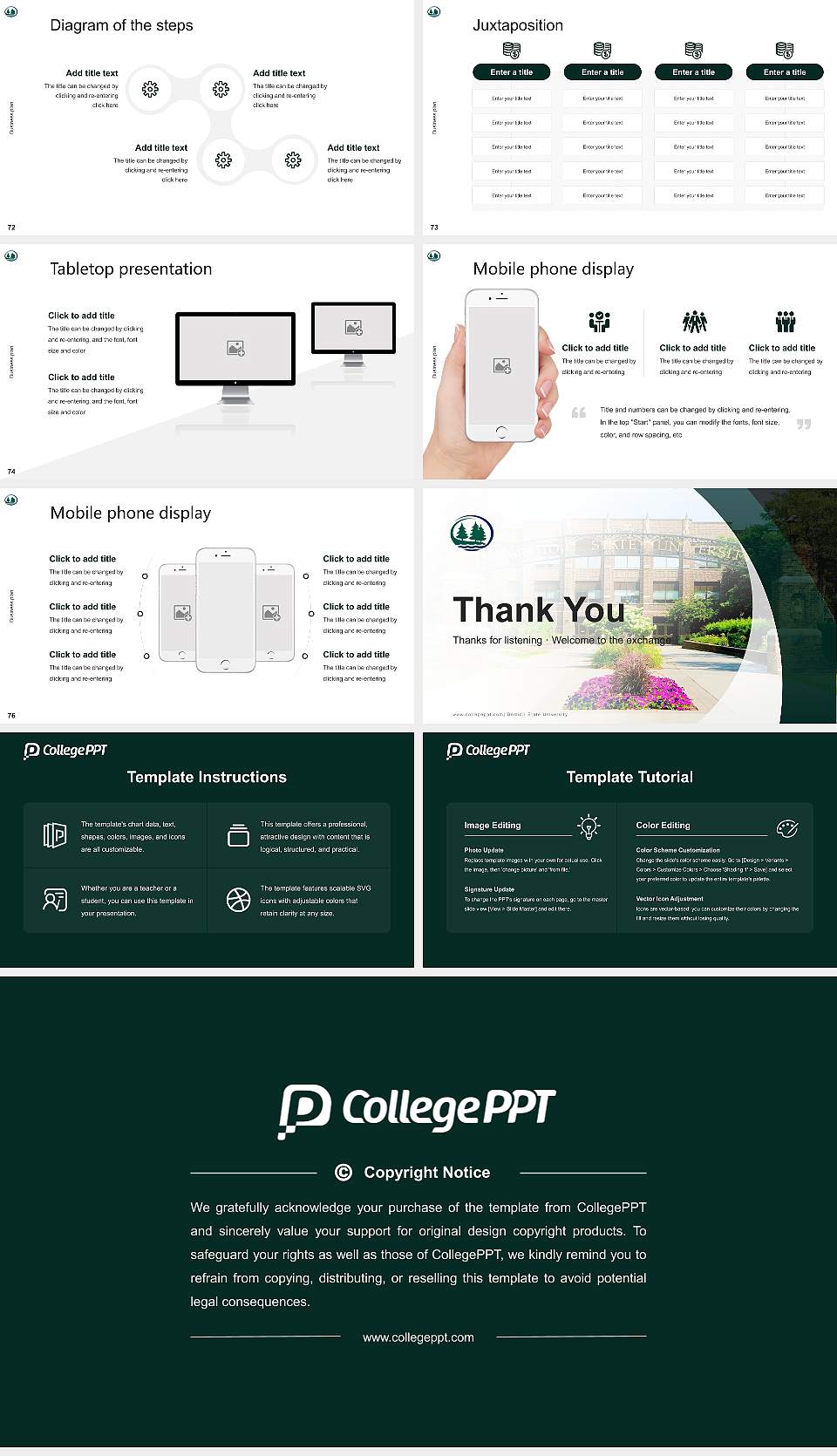 Bemidji State University Competition/Entrepreneurship Contest PPT Template16:9 ratio PPT effect preview image9