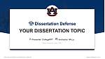 Auburn University Soutenance de thèse Modèle PPT