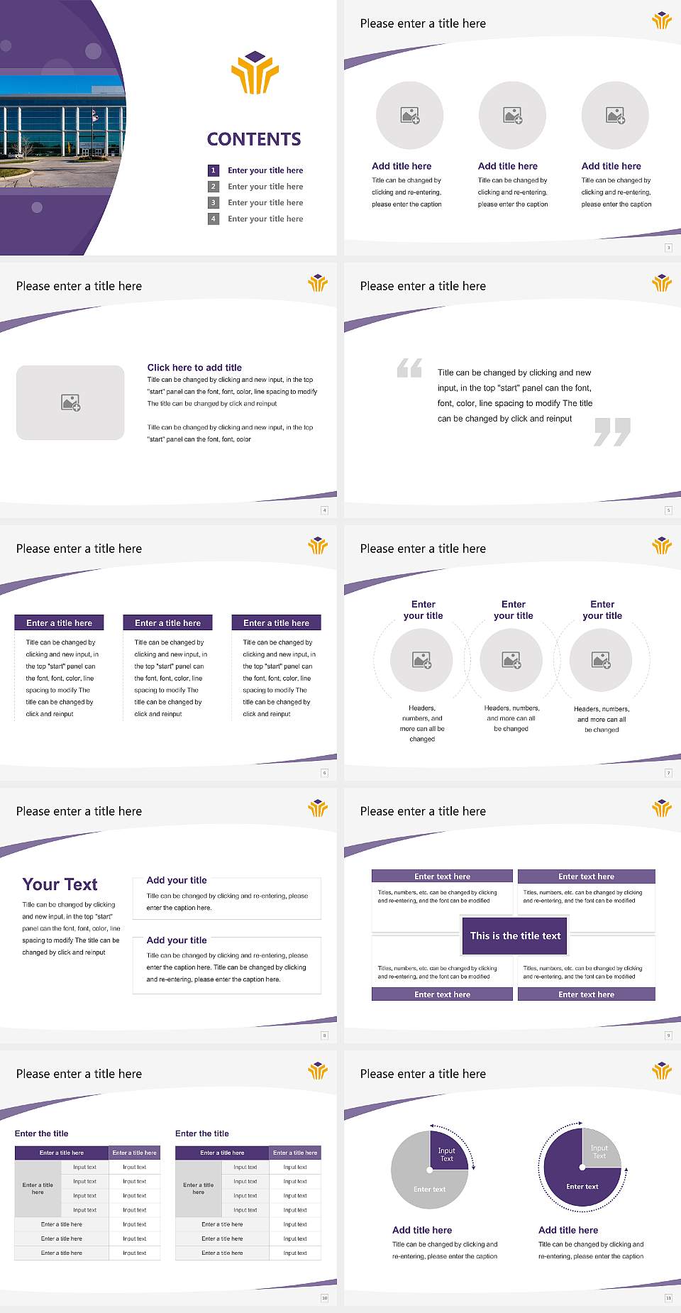 Bellevue University Course/Courseware Creation PPT Template4:3 ratio PPT effect preview image2