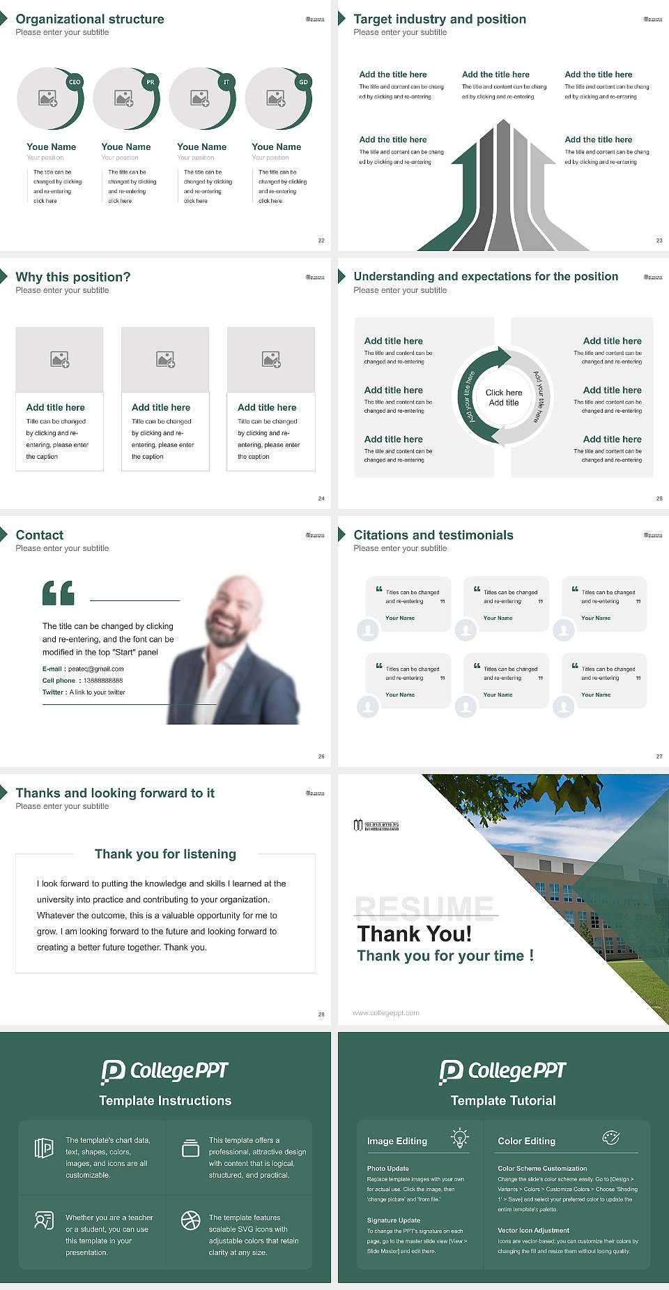 Bais Medrash Toras Chesed Resume PPT Template4:3 ratio PPT effect preview image4