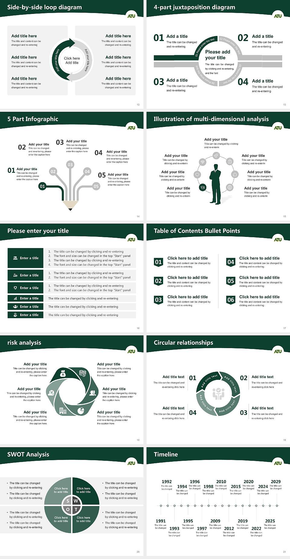 Arkansas Tech University Academic Presentation/Research Findings Report PPT Template4:3 ratio PPT effect preview image3