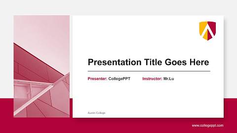 Austin College General Purpose PPT Template