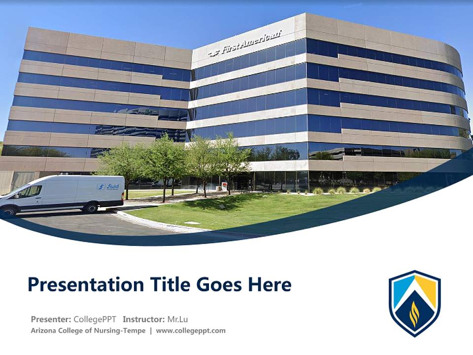 Arizona College of Nursing-Tempe Course/Courseware Creation PPT Template4:3 ratio PPT effect preview image5