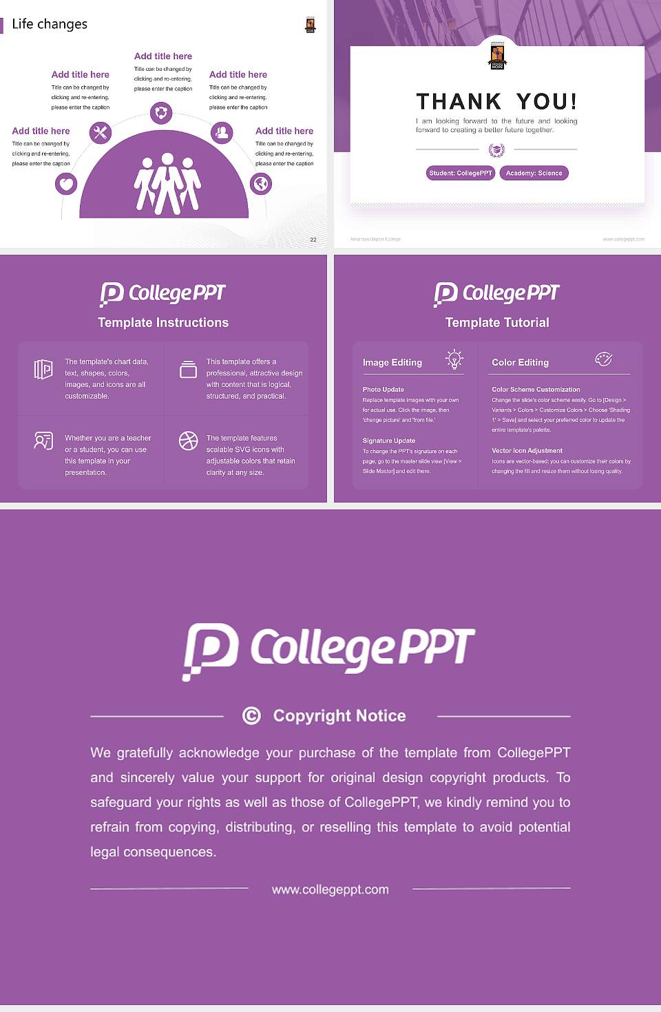 Arkansas Baptist College National Scholarship Defense PPT Template4:3 ratio PPT effect preview image4