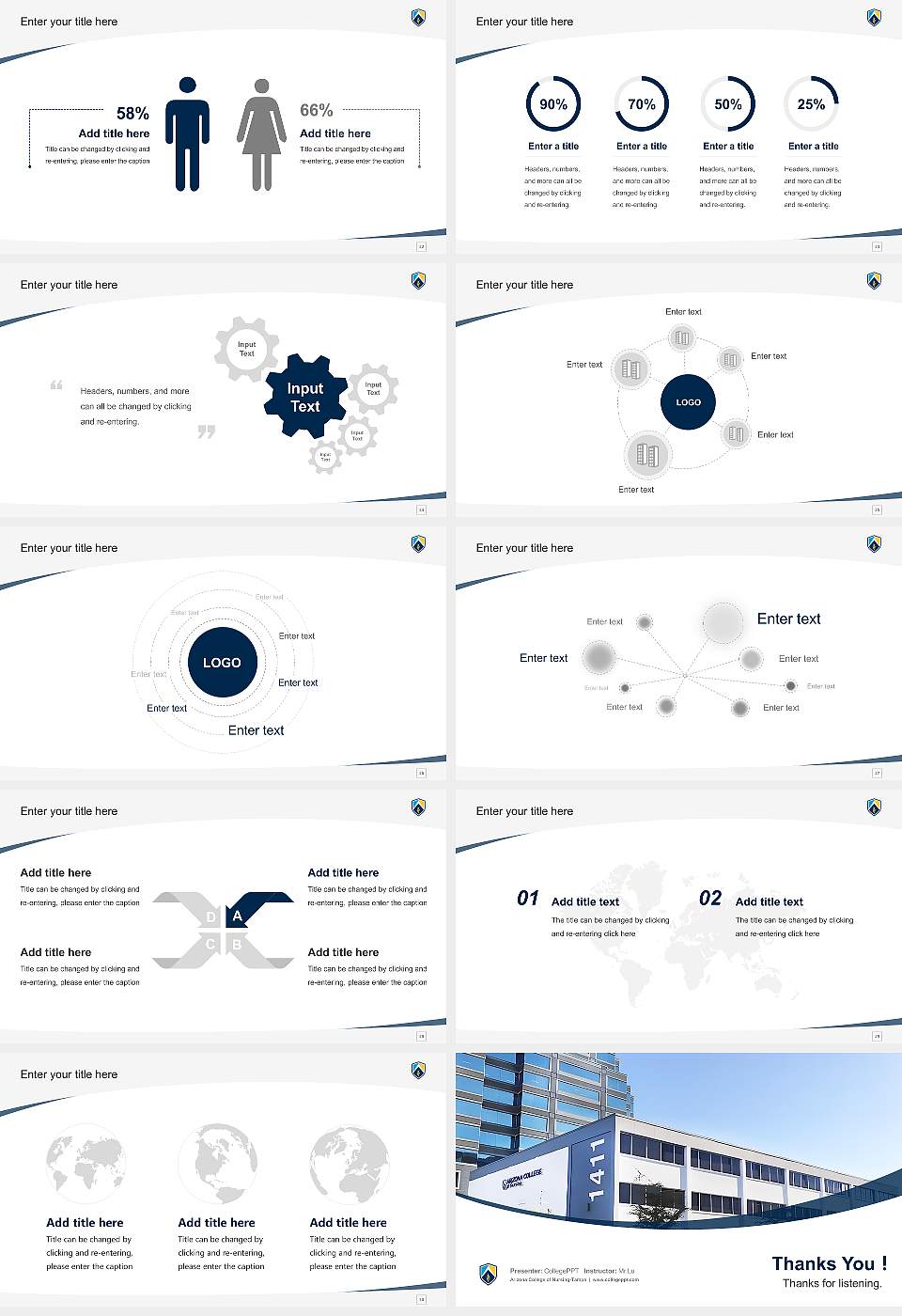 Arizona College of Nursing-Tampa Course/Courseware Creation PPT Template16:9 ratio PPT effect preview image4