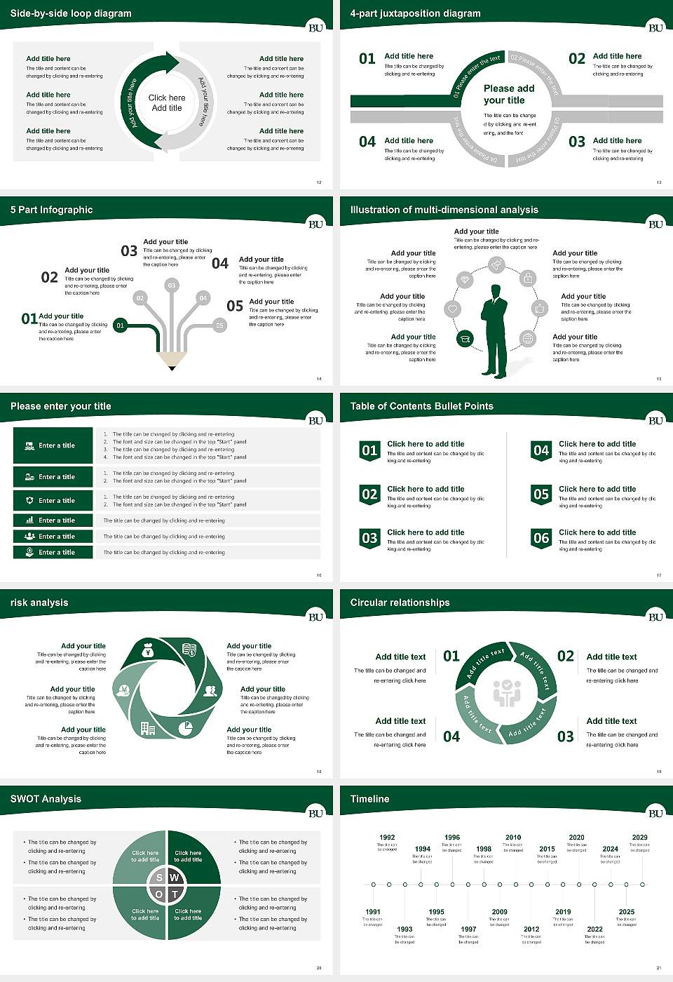 Belhaven University Academic Presentation/Research Findings Report PPT Template16:9 ratio PPT effect preview image3