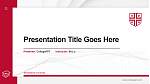 Benedictine University Thesis Proposal/Graduation Defense PPT Template