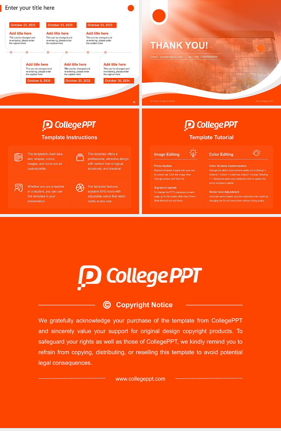 Art Center College of Design Lecture Sharing and Networking Event PPT Template4:3 ratio PPT effect preview image4