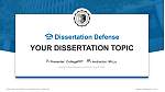 Atlanta’S John Marshall Law School Graduation Thesis Defense PPT Template