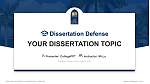 Ave Maria School of Law Graduation Thesis Defense PPT Template