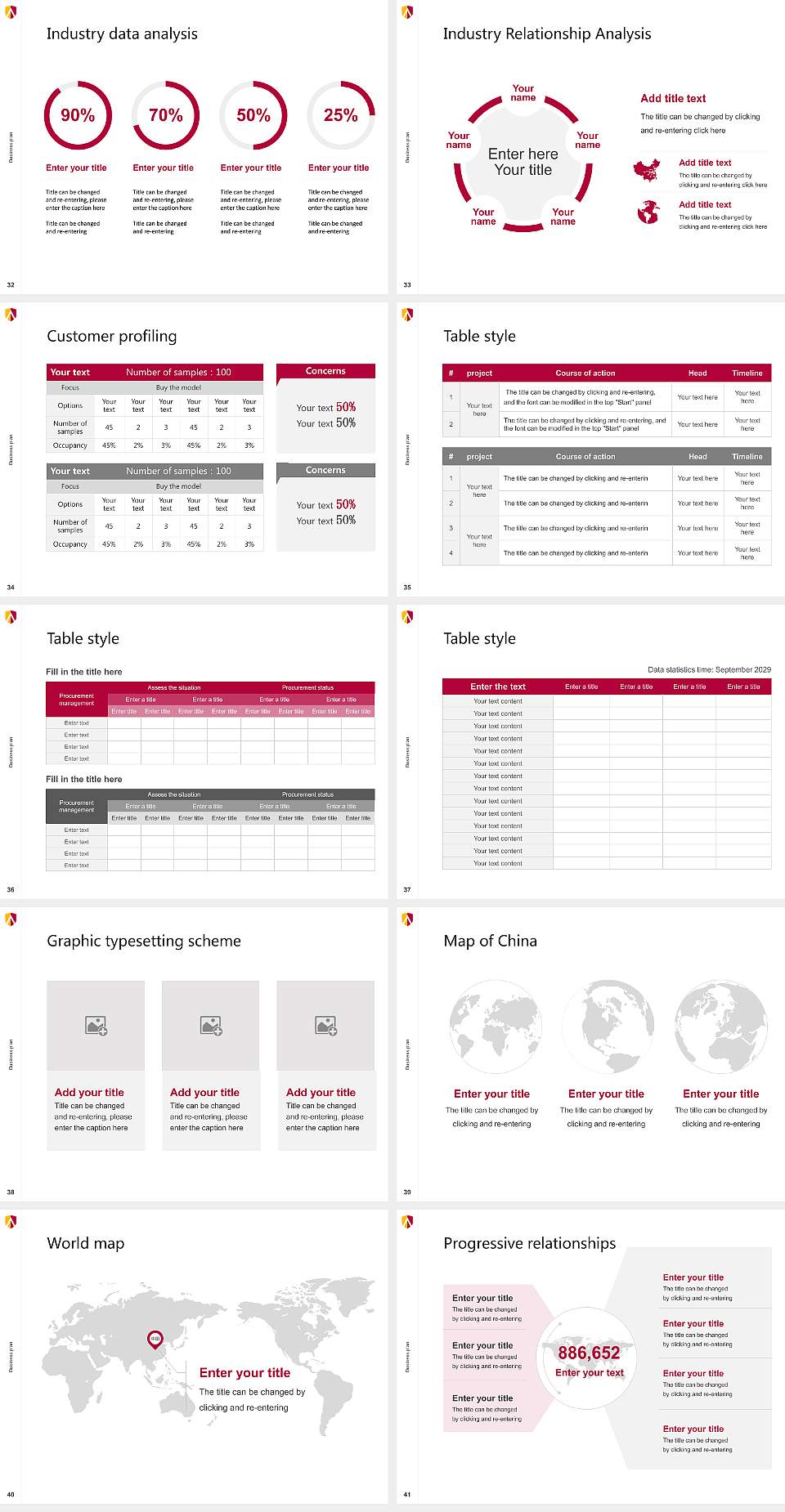 Austin College Competition/Entrepreneurship Contest PPT Template4:3 ratio PPT effect preview image5
