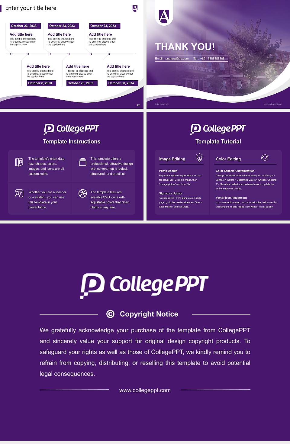 Avila University Lecture Sharing and Networking Event PPT Template4:3 ratio PPT effect preview image4