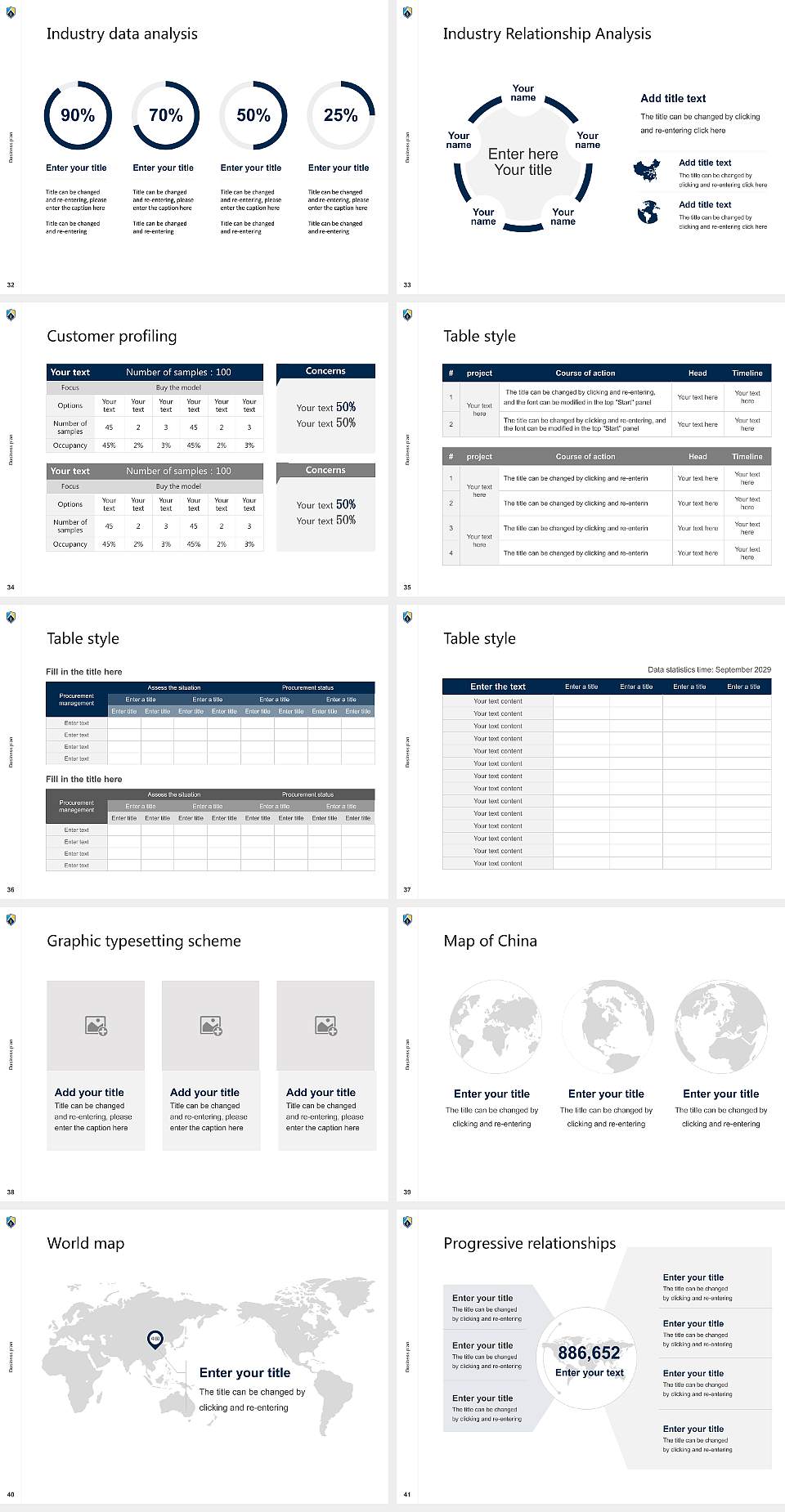 Arizona College-Mesa Competition/Entrepreneurship Contest PPT Template4:3 ratio PPT effect preview image5