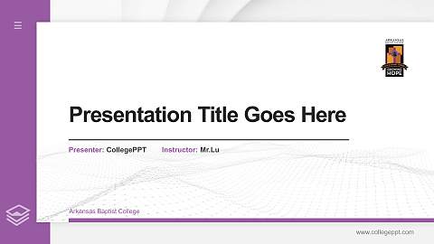 Arkansas Baptist College Thesis Proposal/Graduation Defense PPT Template