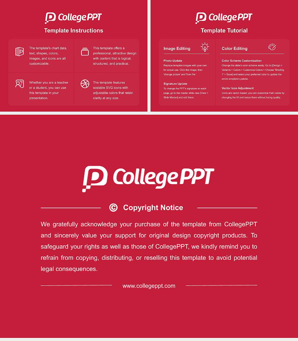 Austin Peay State University Course/Courseware Creation PPT Template4:3 ratio PPT effect preview image5