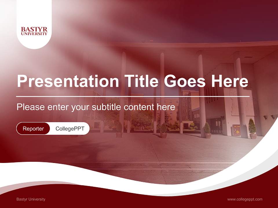 Bastyr University Lecture Sharing and Networking Event PPT Template4:3 ratio PPT effect preview image4