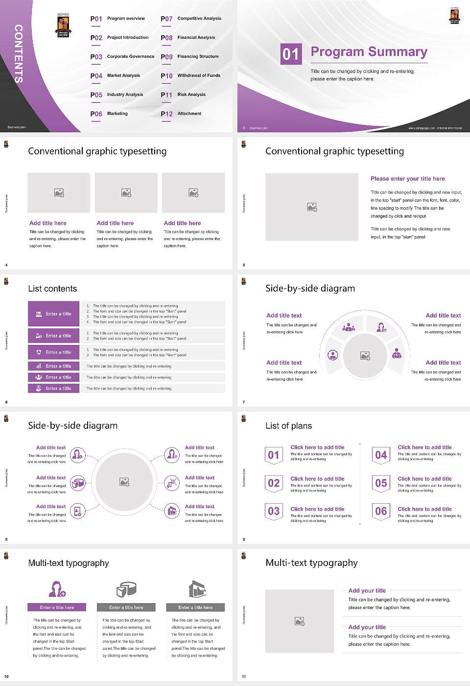 Arkansas Baptist College Competition/Entrepreneurship Contest PPT Template16:9 ratio PPT effect preview image2