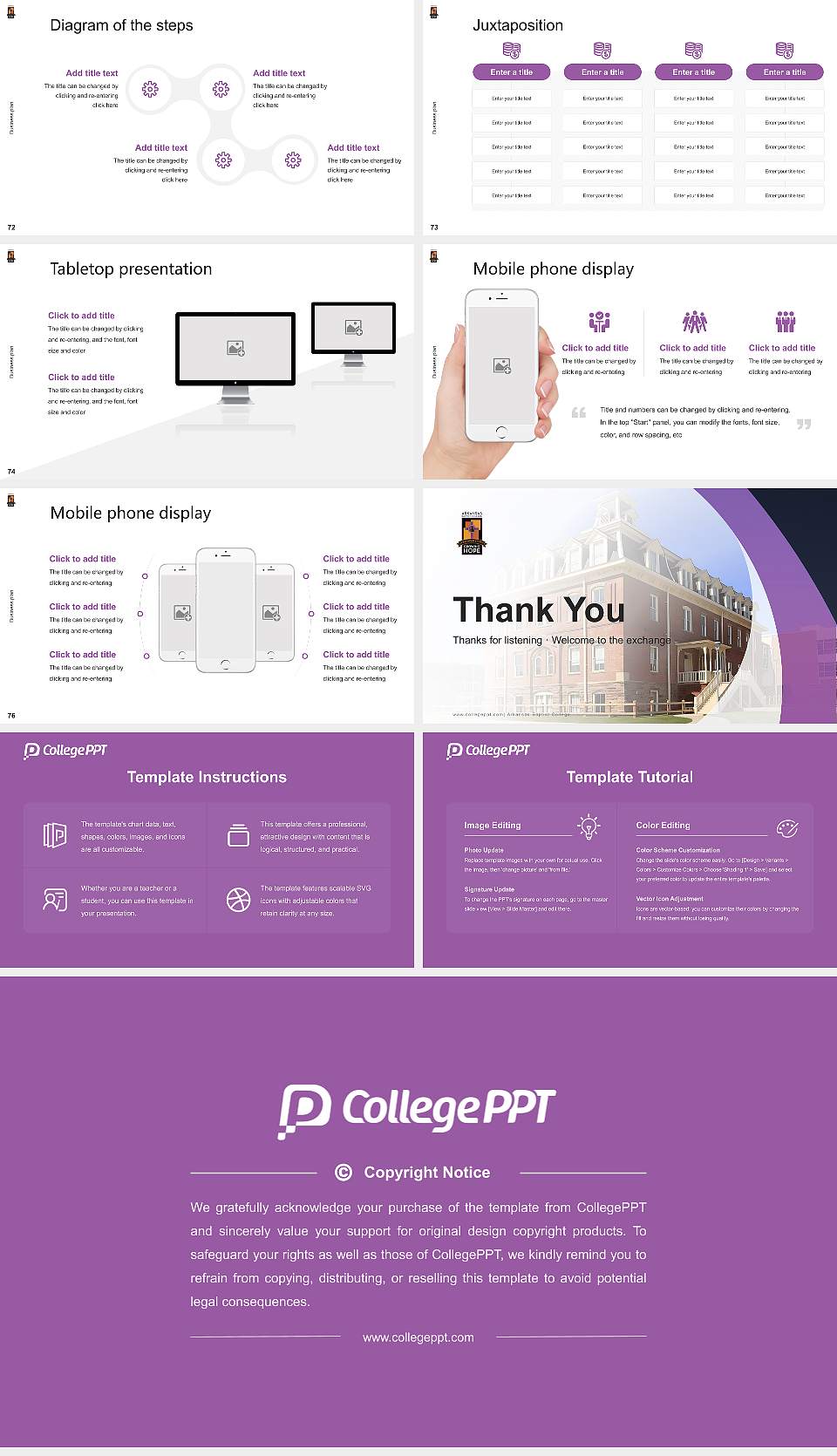 Arkansas Baptist College Competition/Entrepreneurship Contest PPT Template16:9 ratio PPT effect preview image9