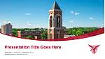 Ball State University授業PPTテンプレート