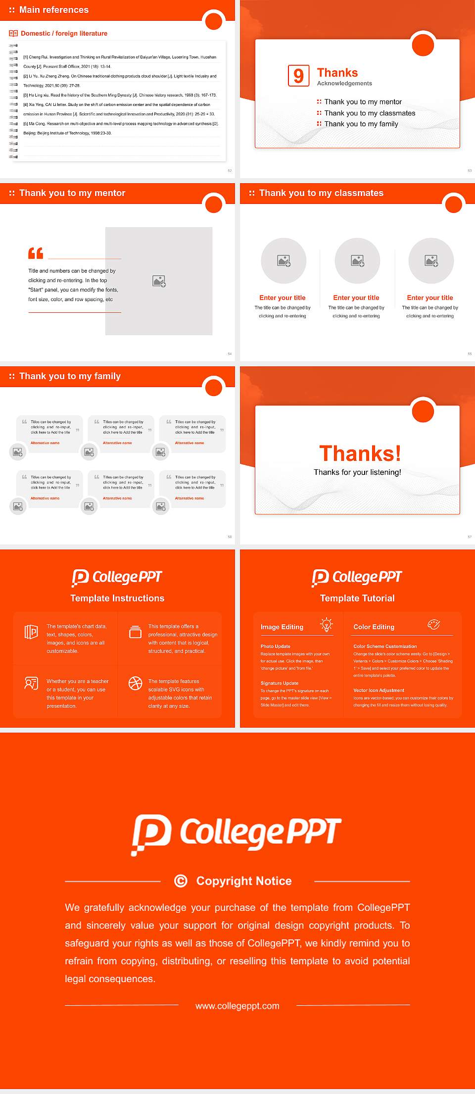 Art Center College of Design Graduation Thesis Defense PPT Template4:3 ratio PPT effect preview image7