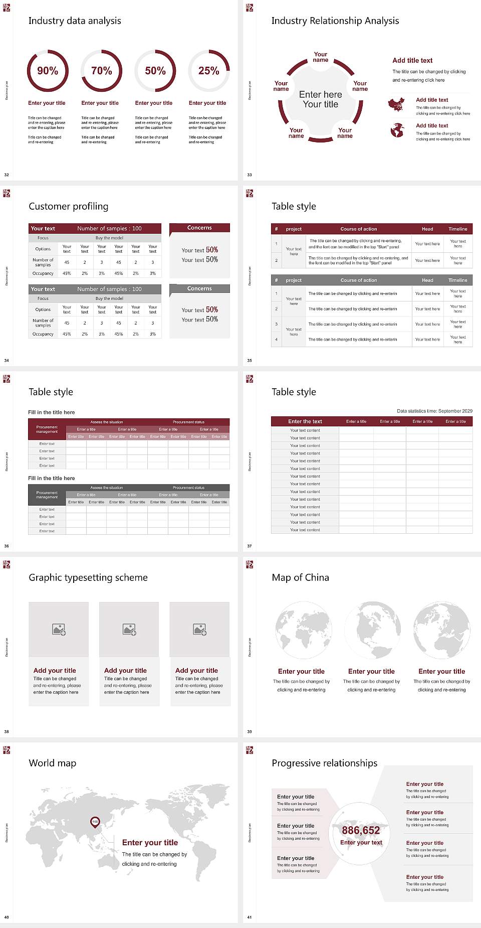 Bay Path University Competition/Entrepreneurship Contest PPT Template4:3 ratio PPT effect preview image5
