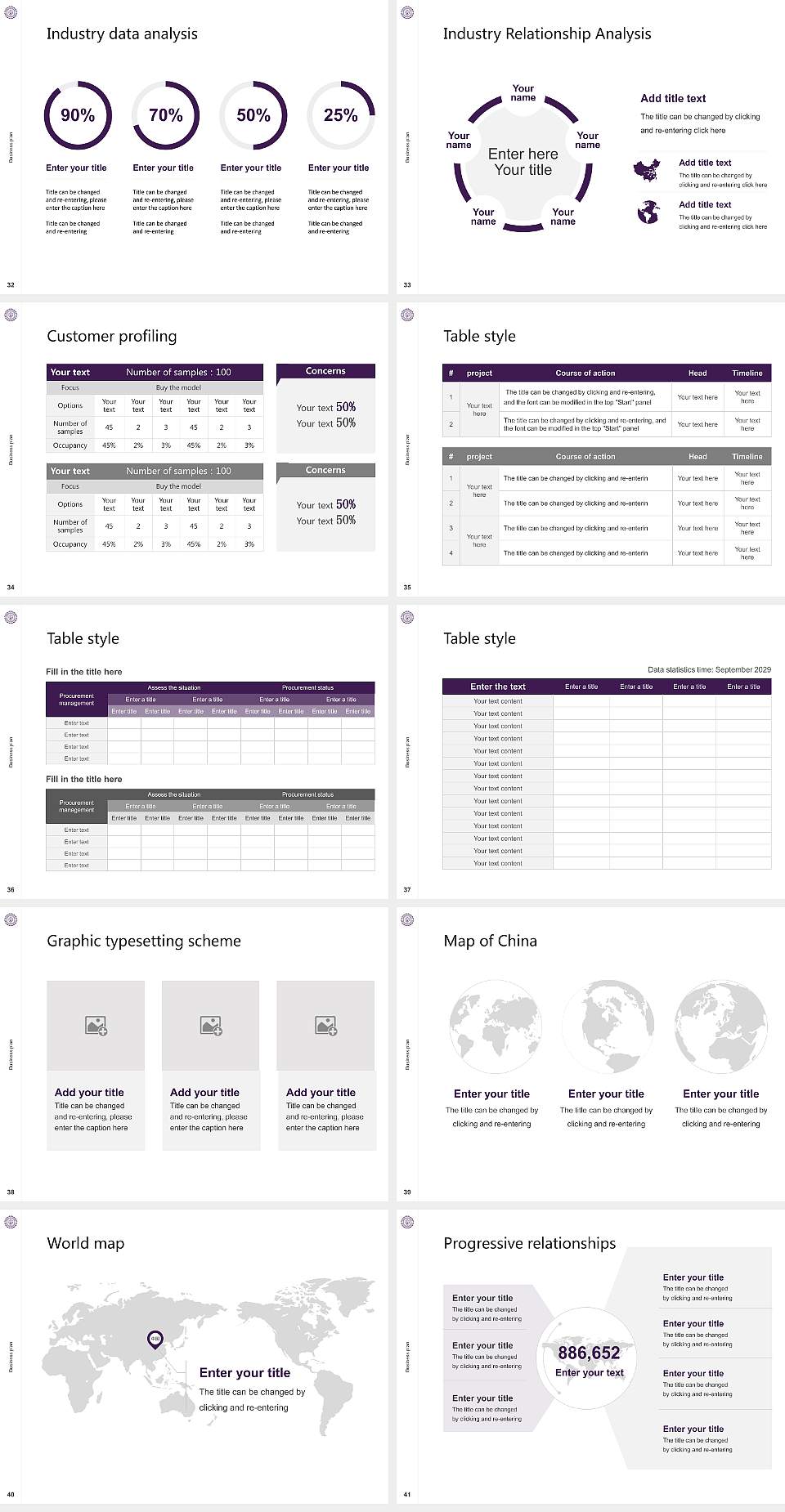 Asbury University Competition/Entrepreneurship Contest PPT Template4:3 ratio PPT effect preview image5