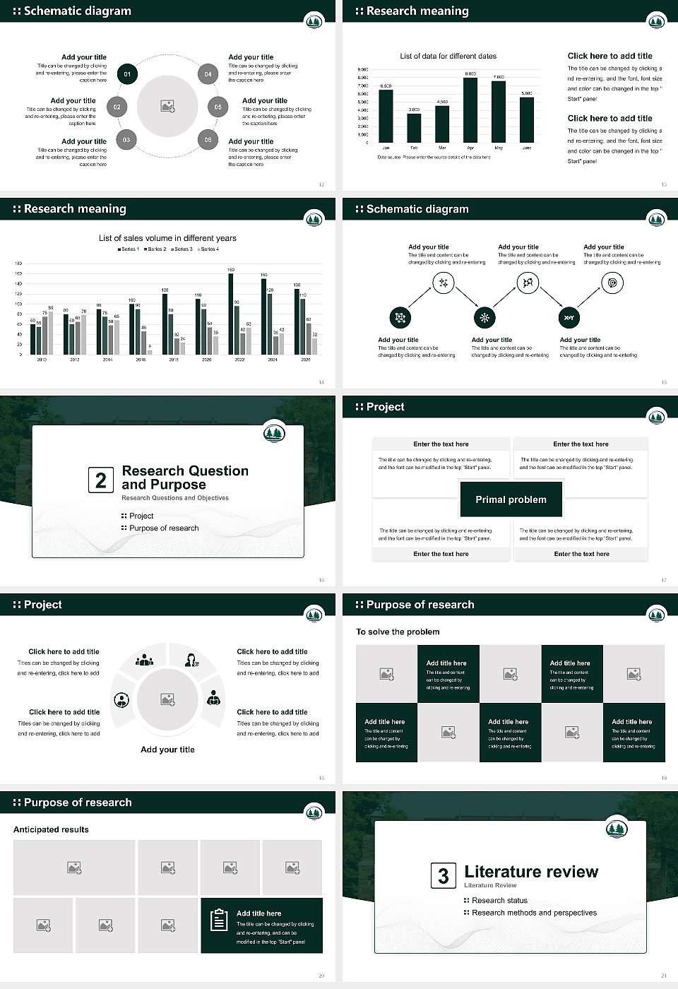 Bemidji State University Graduation Thesis Defense PPT Template16:9 ratio PPT effect preview image3