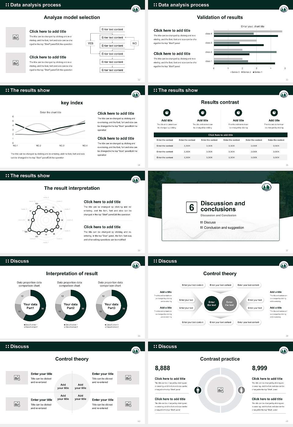 Bemidji State University Graduation Thesis Defense PPT Template16:9 ratio PPT effect preview image5
