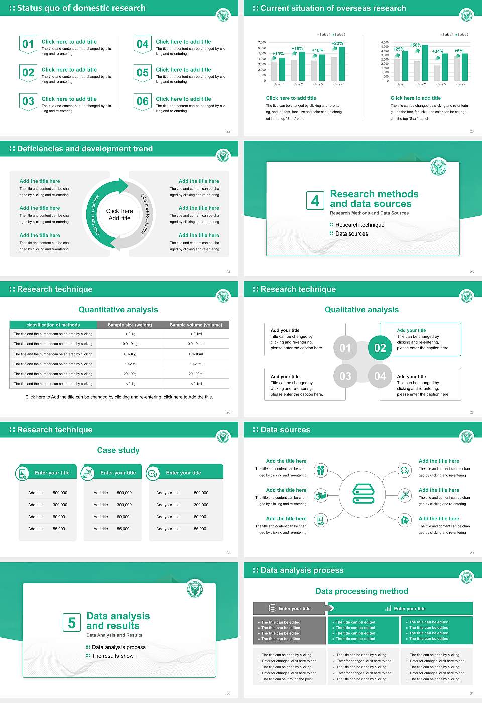 Yuhan College Graduation Thesis Defense PPT Template16:9 ratio PPT effect preview image4