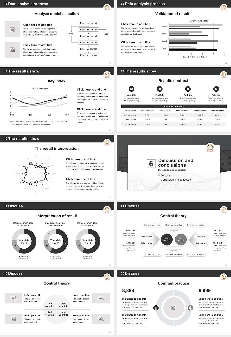 Bhagwant University Graduation Thesis Defense PPT Template16:9 ratio PPT effect preview image5