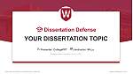 Western Sydney University Soutenance de thèse Modèle PPT