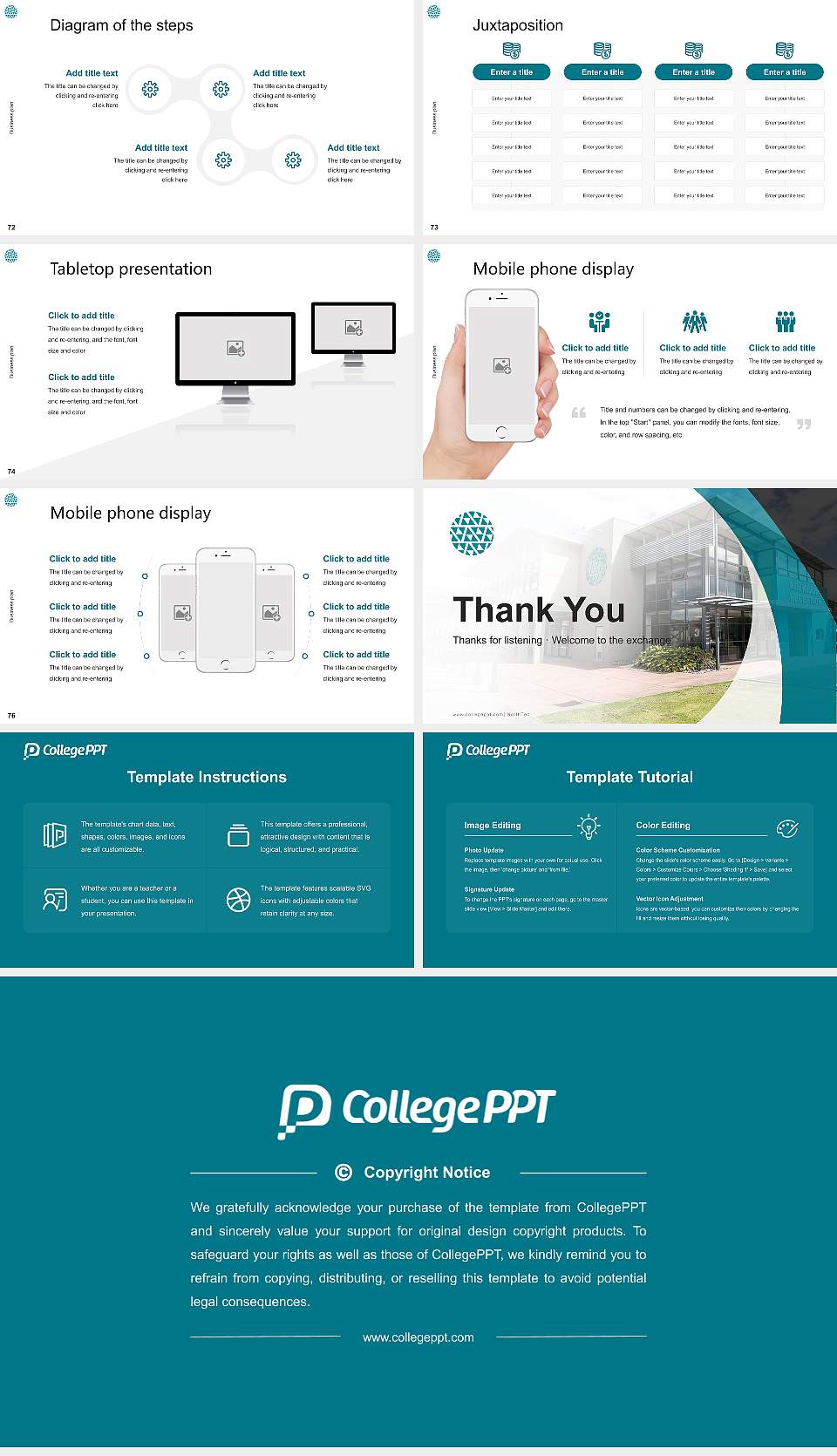 NorthTec Competition/Entrepreneurship Contest PPT Template16:9 ratio PPT effect preview image9