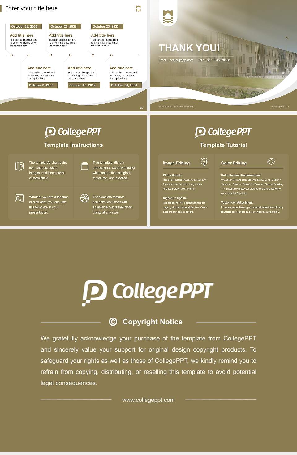 Technological University of the Shannon Lecture Sharing and Networking Event PPT Template4:3 ratio PPT effect preview image4