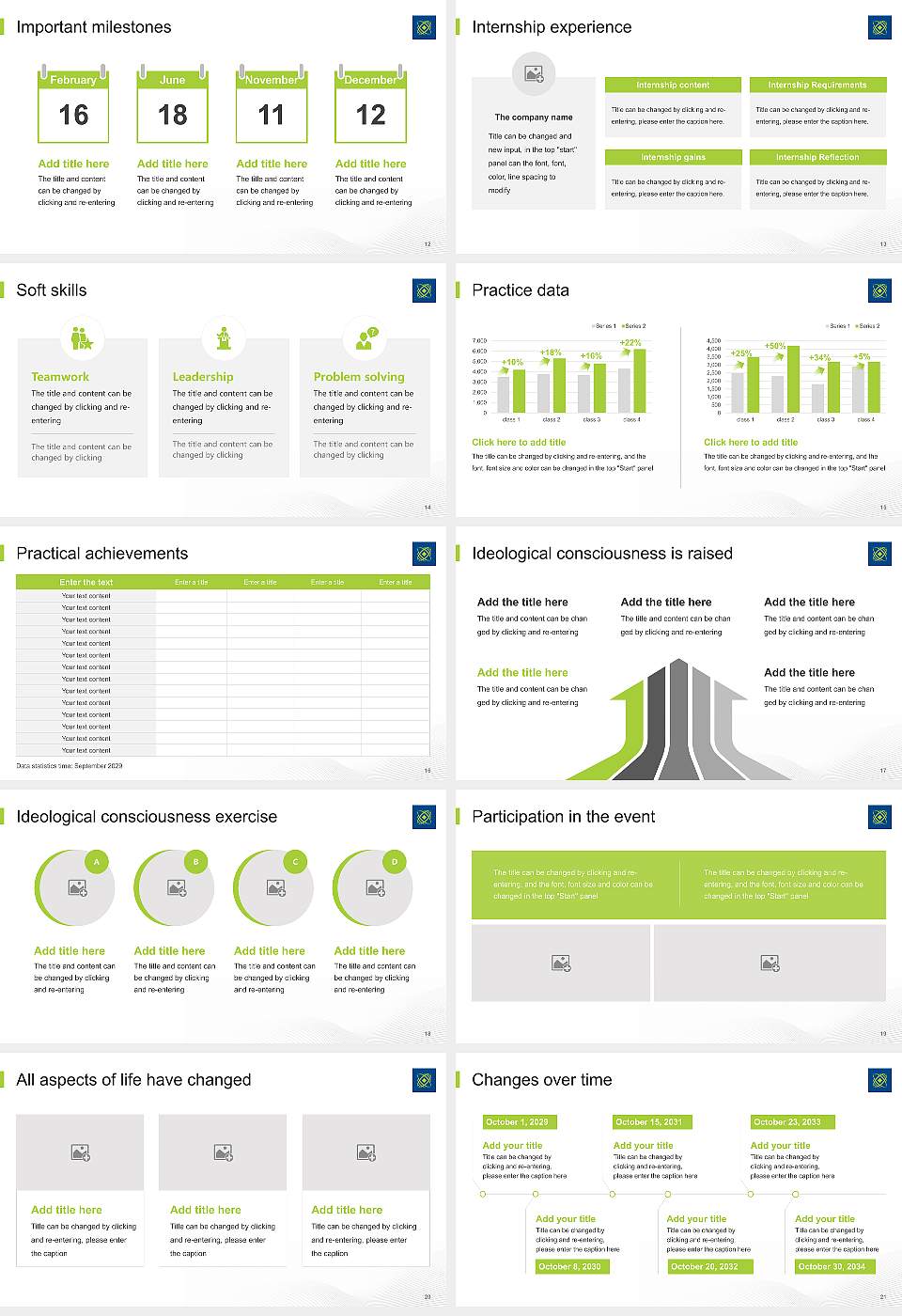Wellington Institute of Technology National Scholarship Defense PPT Template16:9 ratio PPT effect preview image3