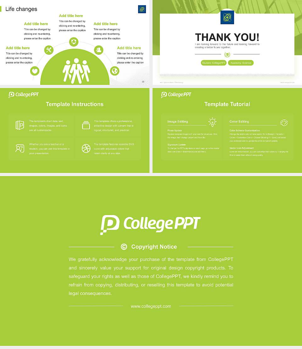 Wellington Institute of Technology National Scholarship Defense PPT Template16:9 ratio PPT effect preview image4