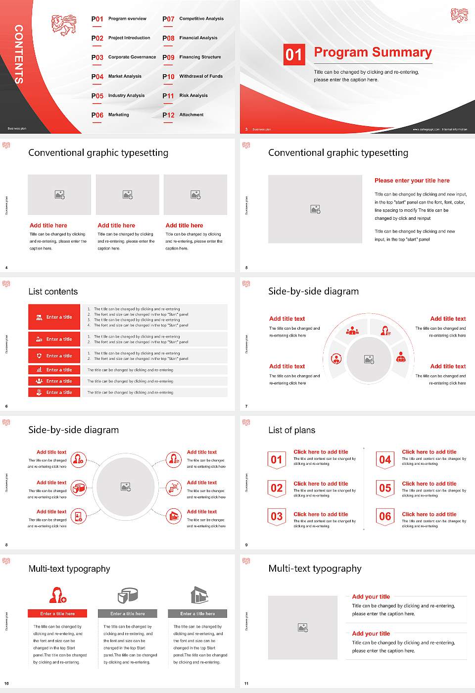 University of Tasmania Competition/Entrepreneurship Contest PPT Template16:9 ratio PPT effect preview image2