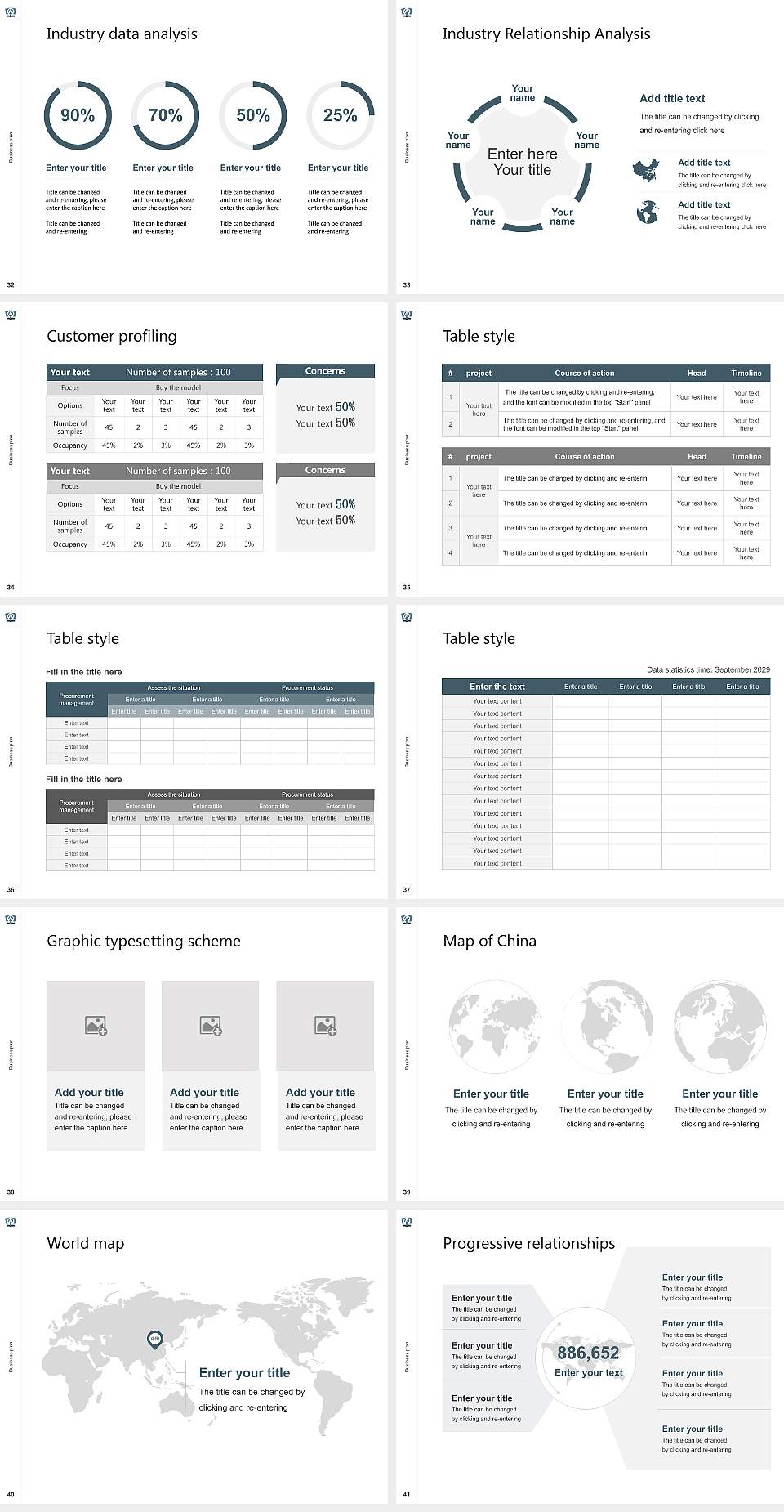 Theological University of Kampen Competition/Entrepreneurship Contest PPT Template4:3 ratio PPT effect preview image5