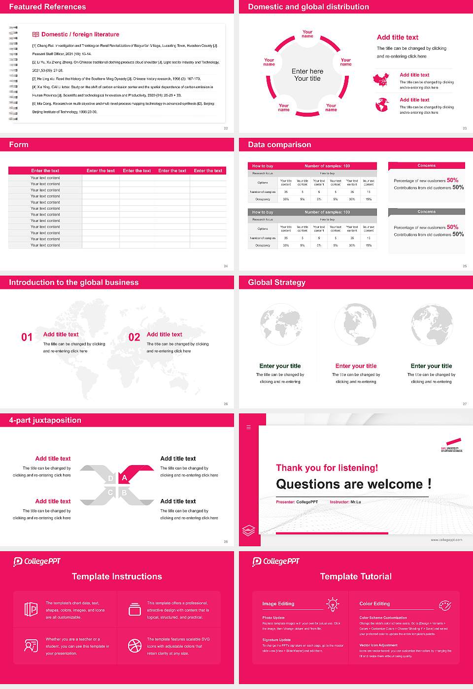 HAN University of Applied Sciences Thesis Proposal/Graduation Defense PPT Template16:9 ratio PPT effect preview image4