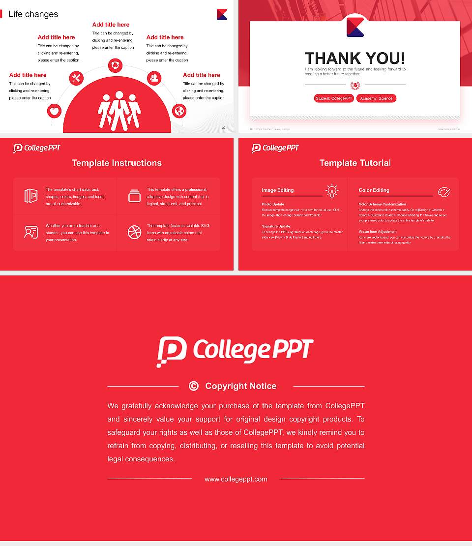 De Kempel Teacher Training College National Scholarship Defense PPT Template16:9 ratio PPT effect preview image4