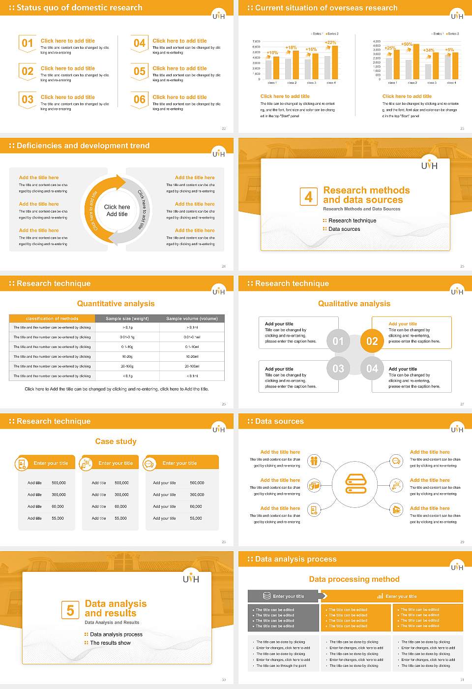 University of Humanistic Studies Graduation Thesis Defense PPT Template16:9 ratio PPT effect preview image4