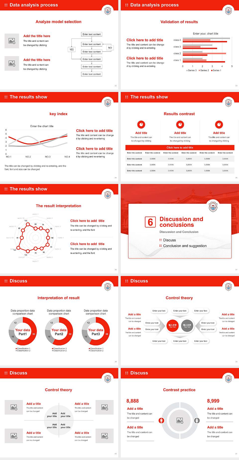 Barkatullah University Graduation Thesis Defense PPT Template4:3 ratio PPT effect preview image5