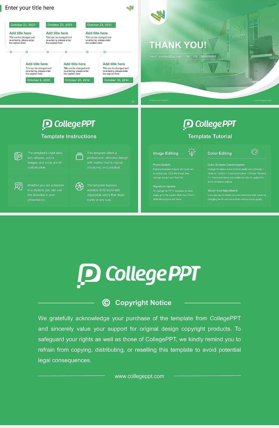 Whitireia New Zealand Lecture Sharing and Networking Event PPT Template4:3 ratio PPT effect preview image4